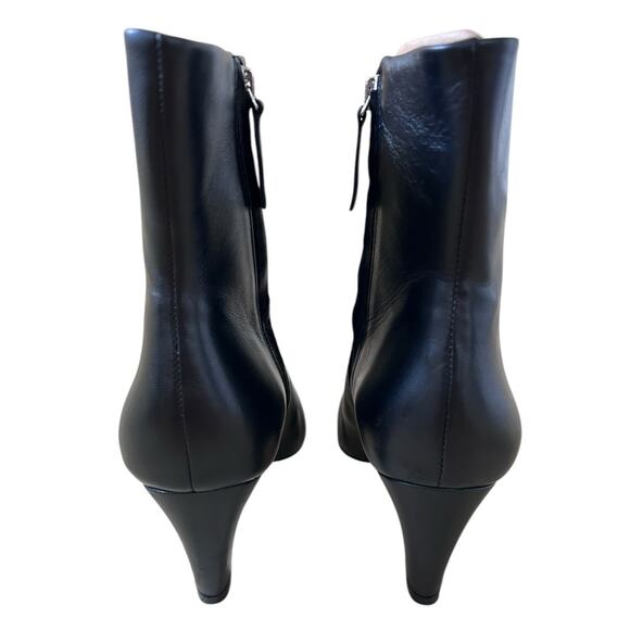 EVERLANE Women's The Short Banana Leather Boot in Black-Size 9 - Picture 6 of 8